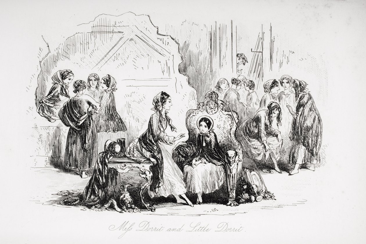Miss Dorrit und Little Dorrit, Illustration aus 