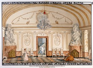 Richard Strauss: Der Rosenkavalier. Bühnenbild von Roller. 2. Akt