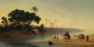 Der Nil in Kairo