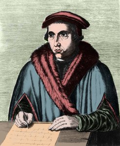 Porträt von Juan Luis Vives (1492-1540), spanischer Humanist und Philosoph