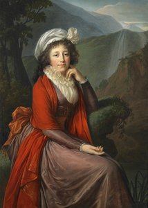 Porträt der Gräfin Maria Theresia Bucquoi