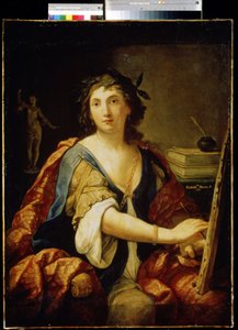 Allegorie der Malerei, Selbstporträt, 1658