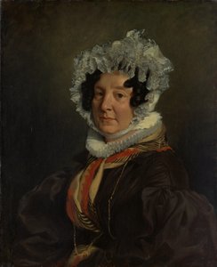 Madame Henri François Riesener Félicité Longrois von Ferdinand Victor Eugene Delacroix