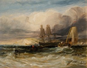 Auf der Themse - Tilbury Fort