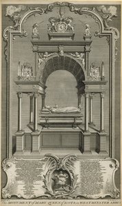 Das Denkmal von Maria Stuart