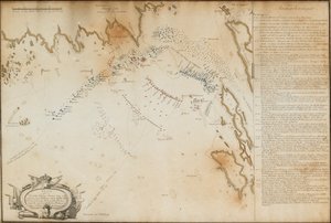 Die Schlacht von Viborg Bay, 1790 Karte, 1790