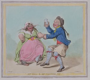 Mein Poll und mein Partner Joe, graviert von T. Adams, veröffentlicht von Hannah Humphrey, 1796