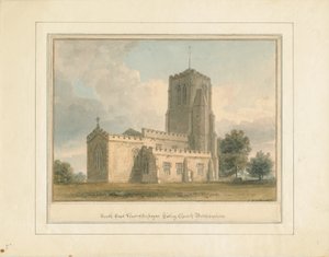 Bedfordshire - Cockayne Hatley Kirche, 1817