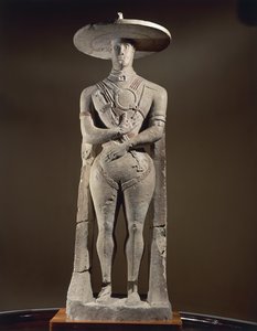 Skulptur eines Kriegers von Capestrano, 4. Jh. v. Chr.