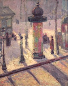 Kiosk am Boulevard Clichy, 1886-7