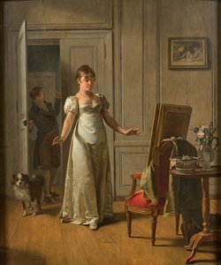 Eine überraschte Frau, 1808