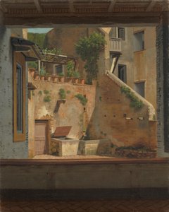Ein Hof in Rom (Kopie nach Eckersberg)