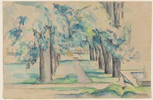 Kastanienallee im Jas de Bouffan, ca. 1878-90
