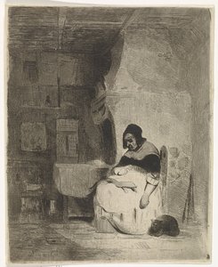 Lesende Frau