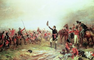 Die Schlacht von Waterloo, 18. Juni 1815