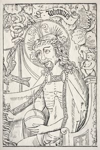 Christus im Halbfigur, um 1480