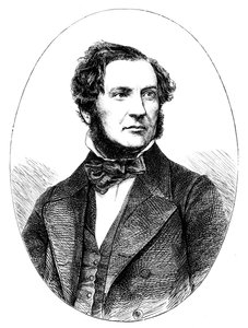 William Ewart Gladstone, britischer liberaler Staatsmann und Premierminister, 1855