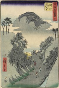 Nr. 22 Berg Utsu, Okabe, Juli 1855