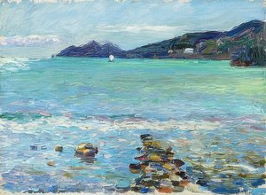 Rapallo, Blick auf Portofino
