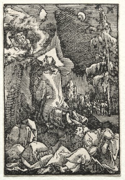 Der Fall und die Erlösung des Menschen: Christus am Ölberg von Albrecht Altdorfer