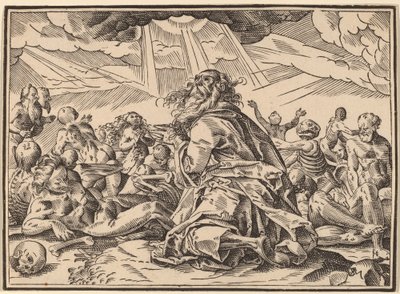 Christus erzählt seinen Jüngern vom Jüngsten Gericht von Christoph Murer