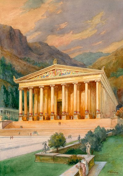 Tempel der Diana von English School