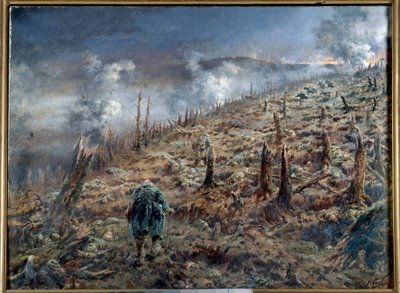 Erster Weltkrieg: „Die Schlucht des Todes in Verdun“ von Ferdinand Joseph Gueldry