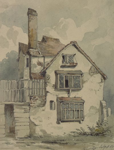 Ein altes Haus in Cambridge von Henry Cave